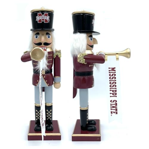 14 in. Mississippi State Bugler Nutcracker