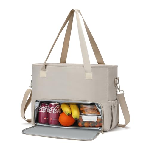 AHHZOOPLL Insulated Laptop Lunch Tote