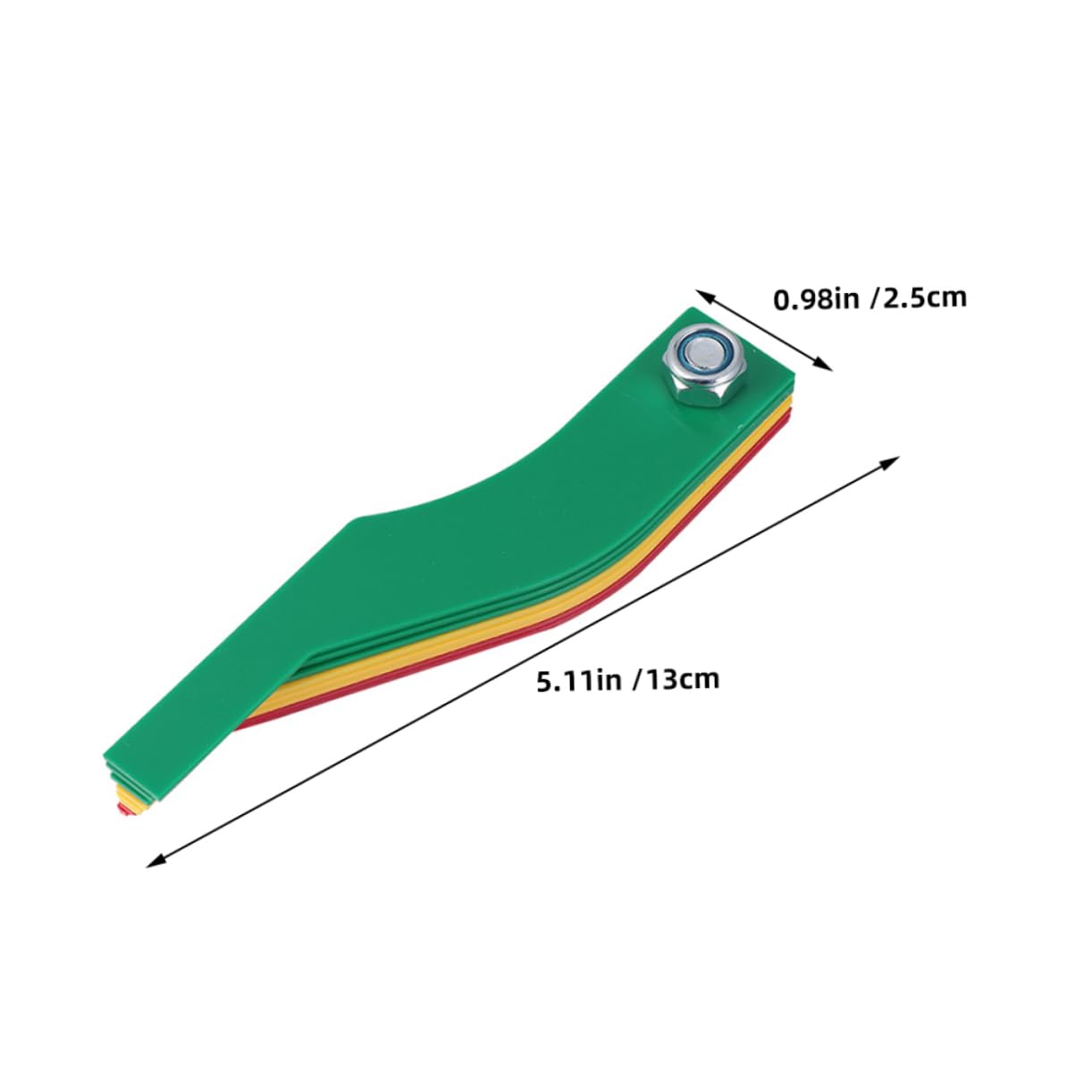 SOESFOUFU Brake Pad Gauge 4pcs Measurement Tool Set for Car Wear Detection Thickness Gauge