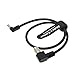 Alvin's Cables 4 Pin Hirose Male to DC Jack Power Cable for Sound Devices 633/644/688 Zoom F8 Blackmagic Cinema Camera 4K