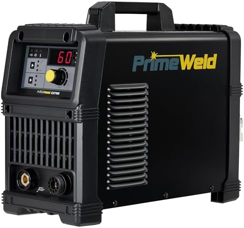 PRIMEWELD CUT60 60Amp Non-Touch Pilot Arc PT60 Torch Plasma Cutter 110V/220V Dual Voltage 3 Year Warranty