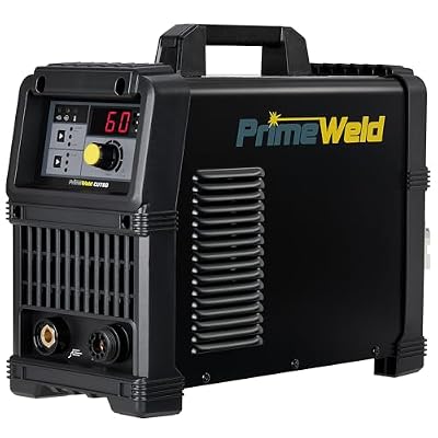 PRIMEWELD CUT60 60Amp Non-Touch Pilot Arc PT60 Torch Plasma Cutter 110V/220V Dual Voltage