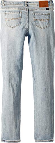 Vaqueros de niña modernos azul Tori wash vaqueros rotos talla 7 2