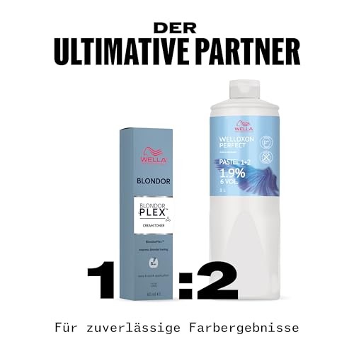Wella Blondor Plex Cream Toner Crystal Vanilla /36 60Ml - Tonalizzante In Crema - 4