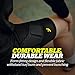 Storelli BodyShield Unisex Goalkeeper Sliders 2.0, High-Impact Protection, Sweat-Wicking, UV-Resistant Athletic Undershorts for Soccer & Heavy-Duty Sports | Black | Medium