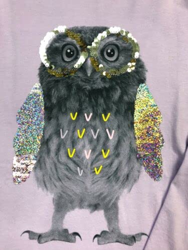 Purple Owl Long-sleeved Pullover4