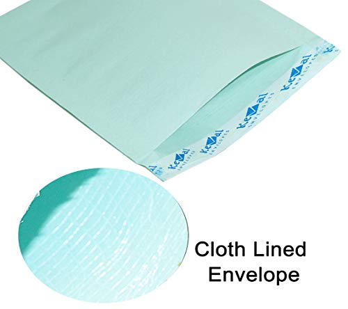 Image of DAHSHA Polynet Clothline Envelope Courier Cover Self-Seal Business Catalogue Cloth Lined Courier Document for Invitation and Post Cover (50 Pcs - A4 Catalogue Envelopes)