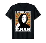 i stand with ilhan - retro vintage Ilhan Omar political gift T-Shirt