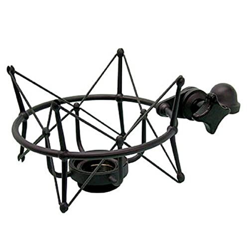 Galaxy Audio Sm-bsspt Shock Mount Desktop Base with Push to Talk/push to Lock Switch for Use with Gooseneck Microphone