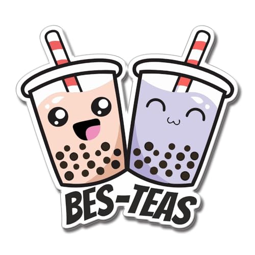 Image of Yey Stylish Fridge Magnet for Refrigerator - Multicolour 3x2 Inch Decorative Kitchen, Home & Office Accessory Idea for Decor Lovers (Besteas)