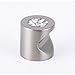 Alno C823-34-PN Alno 3/4" Contemporary I Crystal Knob - Clear / Polished Nickel - Set of 2