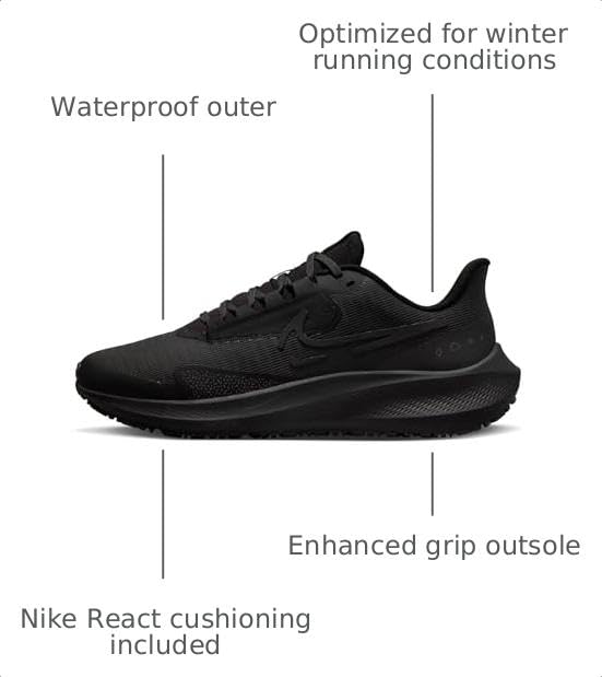 Image of Nike Womens Nike Air Zoom Pegasus 39 ShieldSneaker