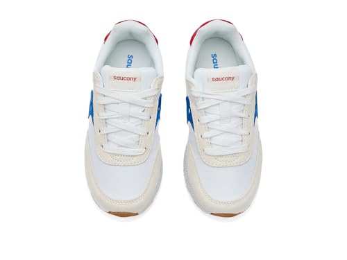 Saucony Eclipse 2.0 Kdz (Little Big Kid) Sneaker, White/Royal, 2 US Unisex by Saucony - Used condition - Image 2