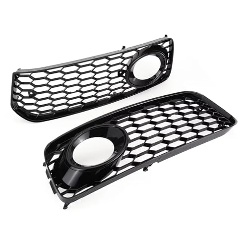 Rejilla de malla panal para RS5 2008 a 2012: cubierta luz antiniebla delantera 3