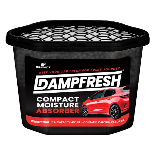 Image of Dampfresh Compact Moisture Absorber By CILICANT - Refresh Every Place, Dehumidifier for Cars, Wardrobe /Closets, Storage Compartment, Kitchen, Cupboard, Almirah, Shoe Rack, Bathroom, Pack of 1