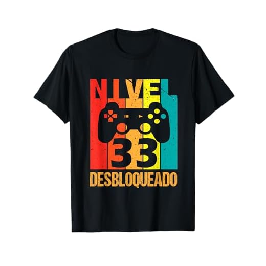 Nivel 33 Desbloqueado - Regalo de cumpleaños de 33 años Camiseta