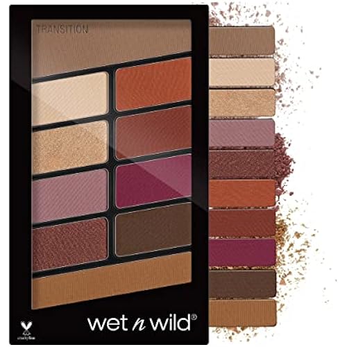 wet n wild Color Icon Eyeshadow 10 Pan Palette, Rose in the Air, 0.3 Ounce