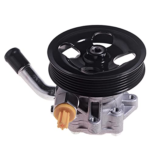 AUQDD 20-1039 Power Steering Pump (For 3.6L V6) Compatible With 2012 13 14 15 16 2017 Jeep Wrangler 2018 Wrangler JK (Power Assist Pump Replace 96-1039 5154400AC)