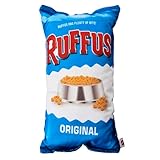 Ethical Pet SPOT Ruffus Original Jumbo Chips Fun Foods Plush Squeaker Dog Toy