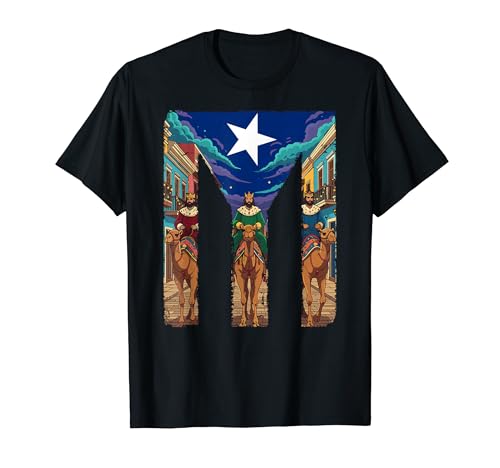 Three Kings �v�G���g���R���� Dia de Reyes Magos Boricua T�V���c