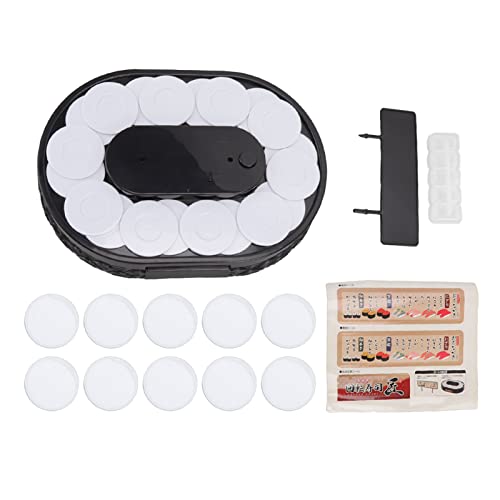 Automatic Rotating Sushi Machine Swing Tray Turntable for Sushi Dessert Cupcake (Sushi)