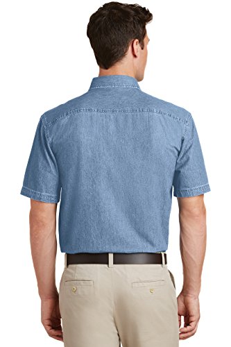 Port & Company Short Sleeve Value Denim Shirt-SP112