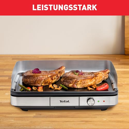 Tefal Maxi Plancha Elektro-Tischgrill CB690D für vielseitiges Grillen