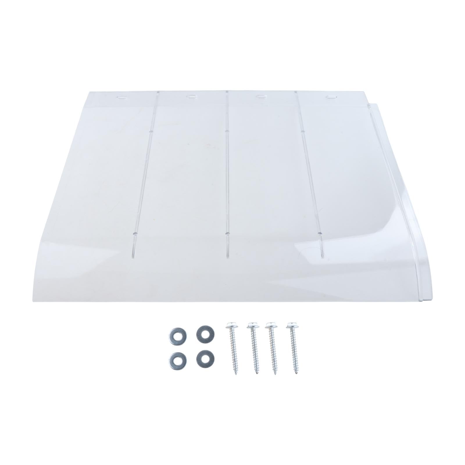 Window Door Awning Canopy Clear Front Door Canopy for Terrace Outdoor Garden 40cmx35cm|Home & Garden|Yard, Garden & Outdoor Living|Garden Structures & Shade|Awnings & Canopies-image-31