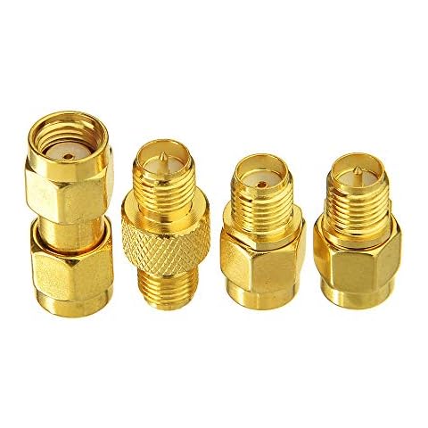 Superbat SMA Female/Male to RP-SMA Female/Male RF Coaxial Coax Adapter Connector Kit Cover