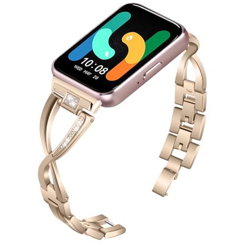 Gimuk ���^���X�g���b�v Samsung Galaxy Fit 3 �X�g���b�v�Ή� ���߉\�ȃL���L�������p���v�X�g���b�v�o���h�u���X���b�g Samsung Galaxy Fit 3 SM-R390 5.5~8.1�C���`�Ή� ���^�� �_�C�������h