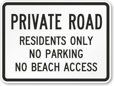『I Didn't Want to be Rich』直筆サイン　ナンバリング Amazon.com: SmartSign 18 x 24 inch “Private Road - Residents Only