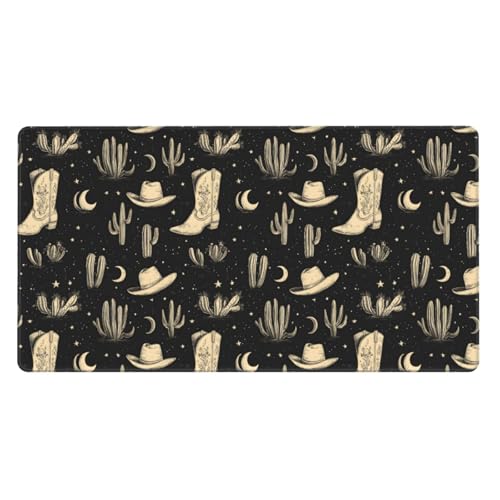 Grand tapis de souris de jeu avec base en caoutchouc antidérapante
