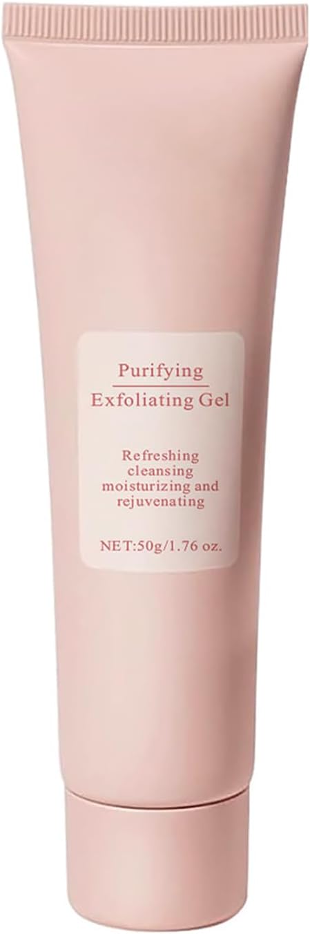 Purifying Exfoliating Gel, Purifying Enzymes Exfoliating Gel For Face Deep Cleansing, Face Exfoliator For Gentle Cleansing, Facial Scrub, Body Scrubber, For All Skin Types, Gentle (1PCS)