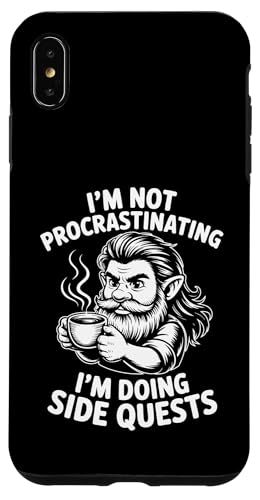I'm Not Procrastinating Doing Side Quest Funny Humor �X�}�z�P�[�X iPhone XS Max �p