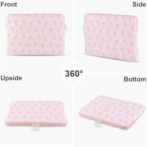 Funda para portátil rosa hibear 13-15 pulgadas miniatura 6