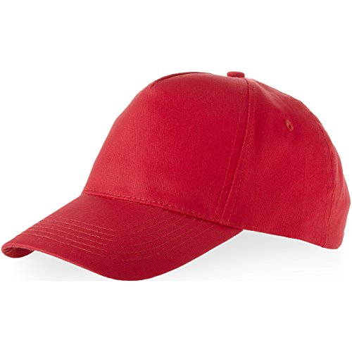 US BASIC Unisex 1202105a Baseball Cap, Red, One Size UK