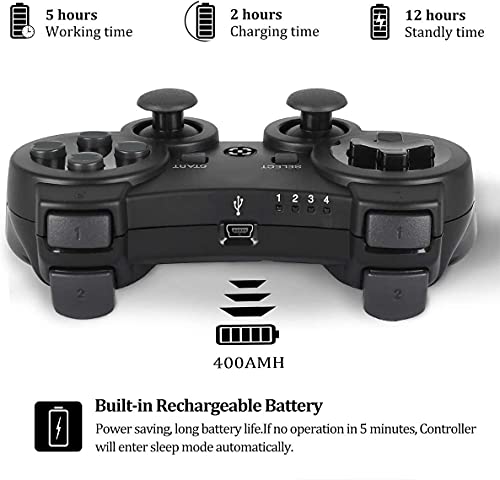 image for AUGEX Controller for P-3,Wireless Gaming Controller, Double Motors Gam