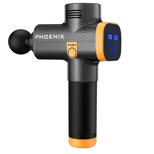 Pistola Massageadora Phoenix A2 Profissional Muscular Corporal Alivio de Dor Tratamento Fisioterapêu