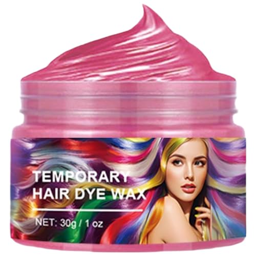 Cera temporal para cabello Moily 1 unidad color rosa miniatura 2