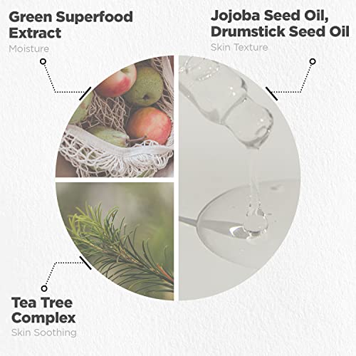 Hyggee Soft Reset Green Cleansing Balm - Vegan Gentle Makeup Remover Sherbet Cleanser - Milky Oil Based Cleanser - Tea Tree Extract & Jojoba Oil - Hypoallergenic For Sensitive Skin, 3.38Oz. #TOP3