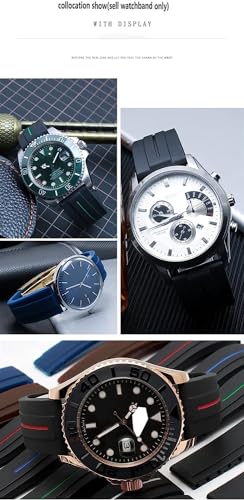 Bracelet en caoutchouc pour Rolex Sport idéal pour le nautisme