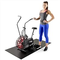 Marcy Fitness Equipment Mat and Floor Protector for Treadmills, Exercise Bikes, and Accessories Mat-366 (78" x 36" x 0.25" Thickness) , Black