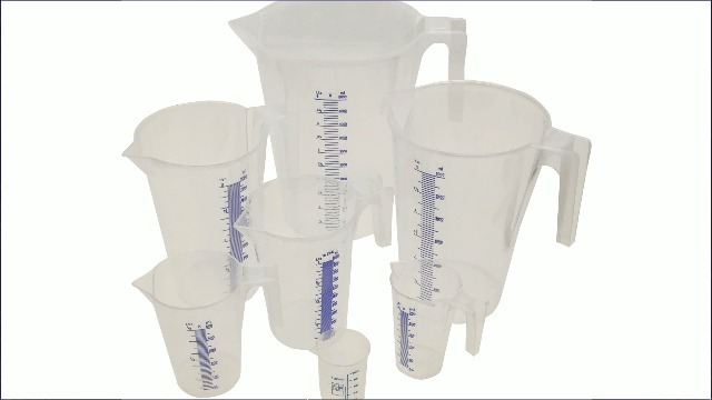 Mato Messbecher-Set 3-teilig – 0,5 / 1 / 2 Liter, Produktbild-Vorschau 2