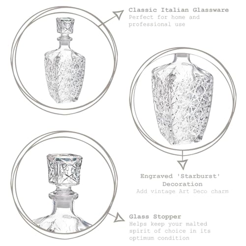 Image of Bormioli Rocco Dedalo 26.4 oz. Decanter with Stopper