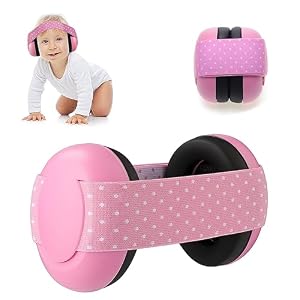 Jiahuade Baby Lärmschutz Ohrenschützer Rosa