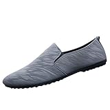 ✯✯Upper--Comfortable pull-on sneakers, breathable mesh uppers allow your feet to breathe and keep your feet dry and comfortable.Outer Material: Rubber