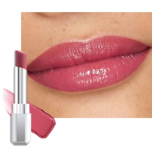FeiCuiYun Nude Brown Honey Tinted Lip Stain Lip Balm Lip Gloss Lipstick, Sheer Hydrating Lip Stains Tint, Moisturizing Lip Color for All Skin Tones, Nourishing Lip Balm with a Hint of Natural Black Cherry Tint