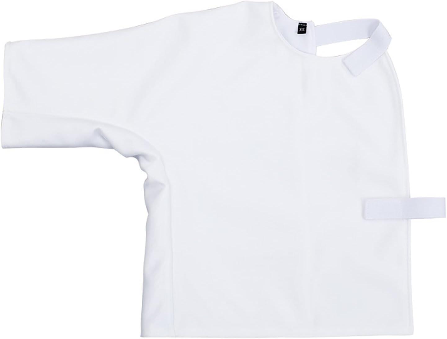 350N Fencing Training Vest, Breathable Anti-Stab Protection with Underarm Shield, Right-Handed for Foil, Epee, Saber