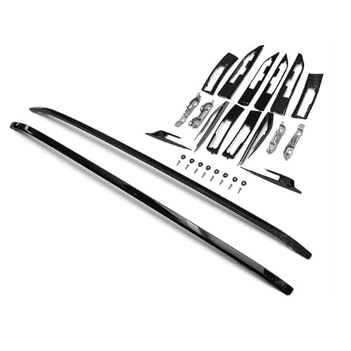 Barres de toit Range Rover Evoque rails galerie transversale noir