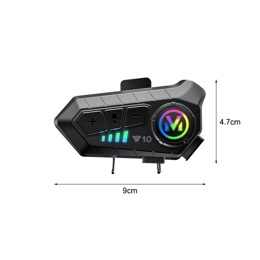 motocyklowy interkom kask zestaw słuchawkowy Bluetooth asystent głosowy obsługa podwójnej redukcji szumów połączenia w wysokiej rozdzielczości słuchanie muzyki i nawigacja
